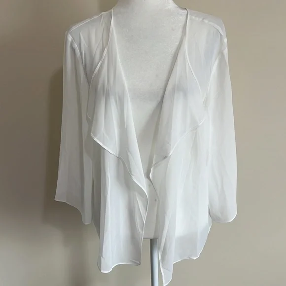 NWOT, XL Women  Cardigans Chiffon Loose Kimono Cardigan Capes Bolero Shrug. - Picture 9 of 10